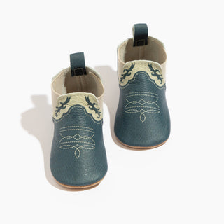 Freshly Picked Denim Cowboy Chelsea Boot Baby Shoe