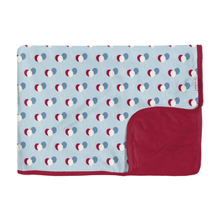 KicKee Pants Print Toddler Blanket in Spring Sky Birthday