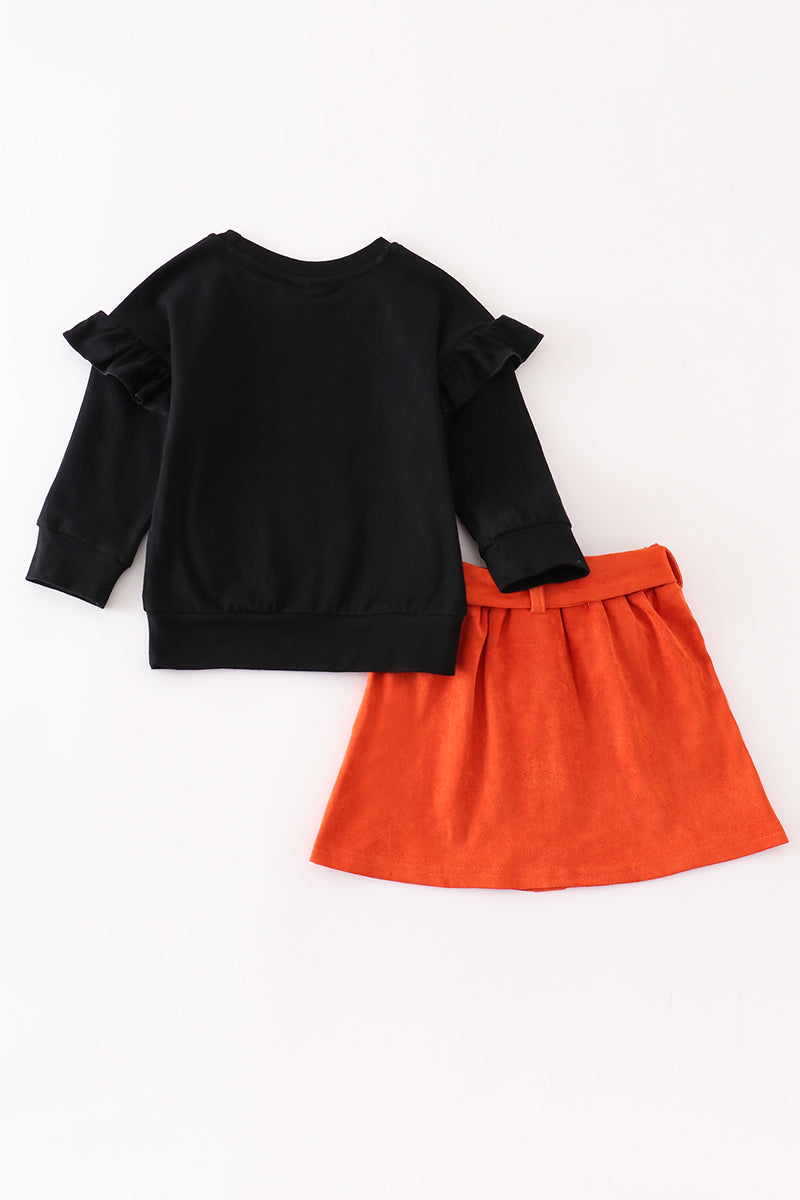 Trick or Treat Skirt Set