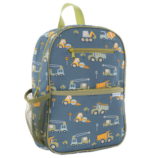Stephen Joseph Construction All Over Print Backpack