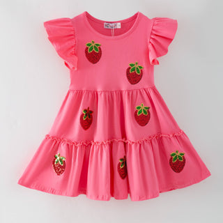 Strawberry Sequin Dress