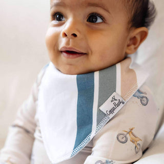 Copper Pearl Bandana Bibs — Ryder (Set of 4)