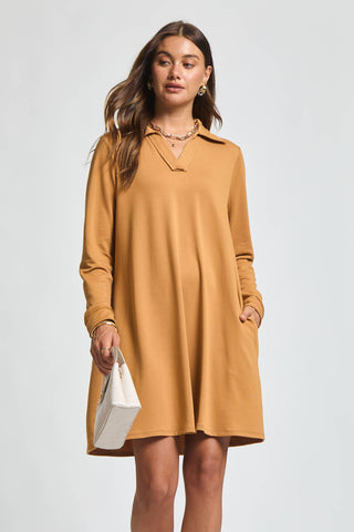French Terry A Line Dress