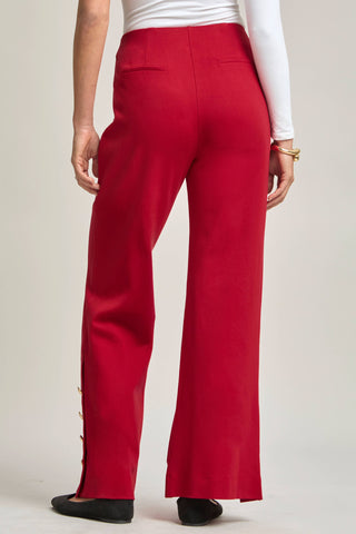 Magic Gala Button-Hem Pants