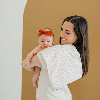 Copper Pearl Premium Burp Cloths — Eden (Set of 3)