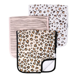 Copper Pearl - 3 Pack Premium Burp Cloths - Zara