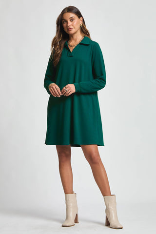 French Terry A Line Dress