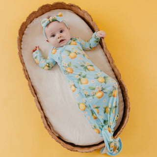 Copper Pearl - Newborn Knotted Gown - Melody