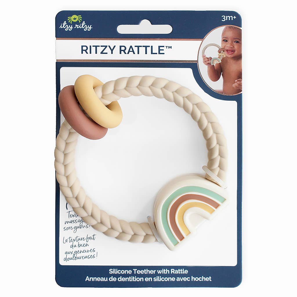 Itzy Ritzy - Ritzy Rattle™ Silicone Teether Rattles