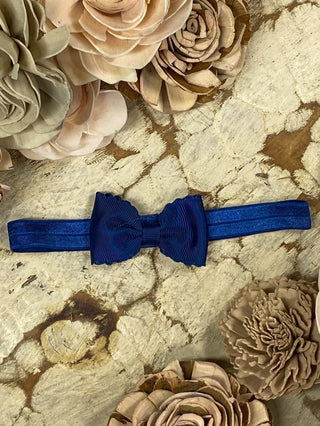 2.5" Bitty Scalloped Bow | Headband
