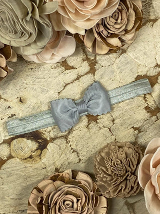 2.5" Bitty Scalloped Bow | Headband