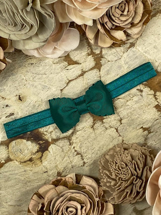 2.5" Bitty Scalloped Bow | Headband