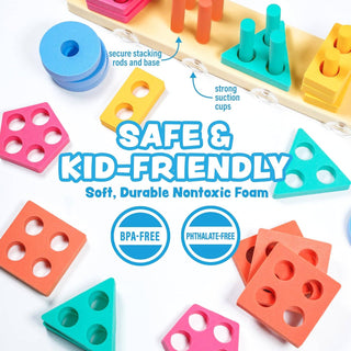Stack & Sort Shape Sorter Bath Toy