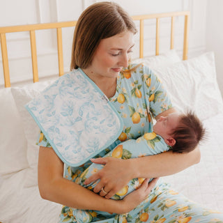 Copper Pearl - 3 Pack Premium Burp Cloths - Melody