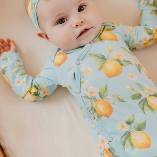 Copper Pearl - Newborn Knotted Gown - Melody