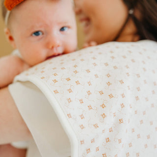 Copper Pearl Premium Burp Cloths — Eden (Set of 3)