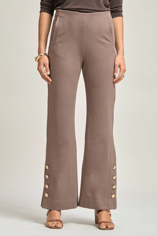 Magic Gala Button-Hem Pants