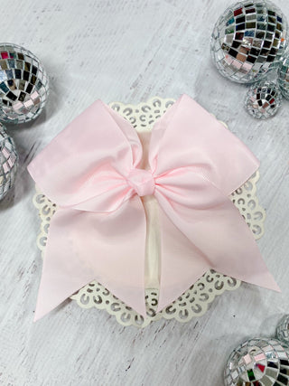 6" Solid Cheer Bow | Alligator Clip