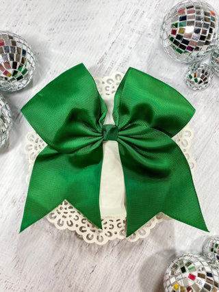 6" Solid Cheer Bow | Alligator Clip