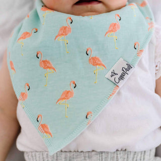 Copper Pearl Bandana Bibs — Leilani (Set of 4)