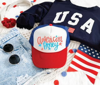 Red, White & Blue Trucker Hat
