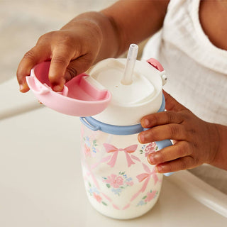 Itzy Ritzy Weighted Straw Cup with Snap-Close Lid