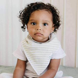 Copper Pearl Bandana Bibs — Rex (Set of 4)