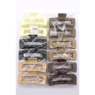 Matte Jumbo Rectangle Hair Claw