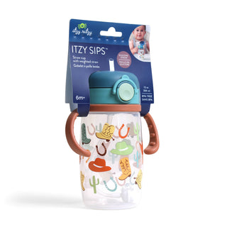 Itzy Ritzy Weighted Straw Cup with Snap-Close Lid