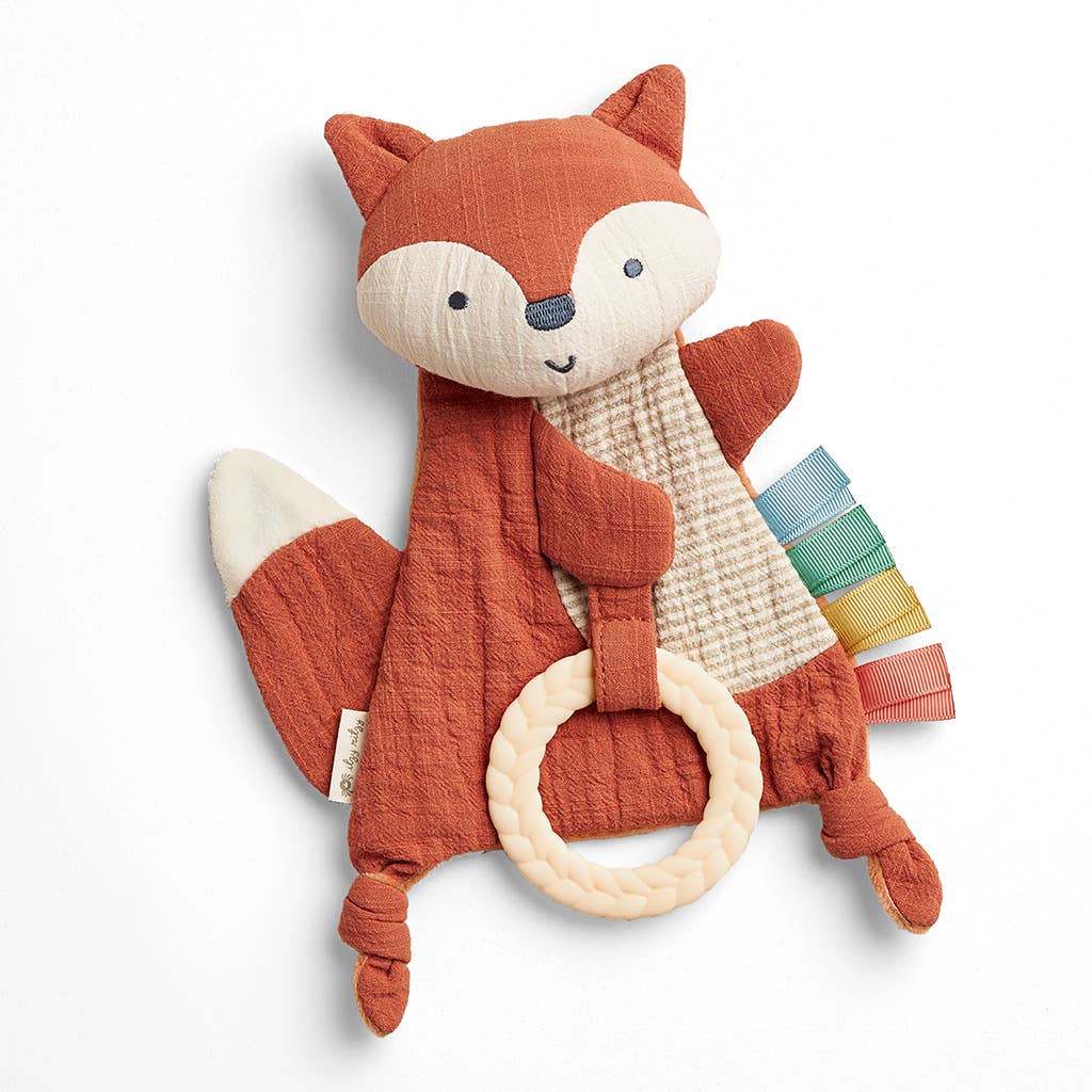 Itzy Ritzy - *NEW* Fox Bitzy Crinkle™ Sensory Toy with Teether