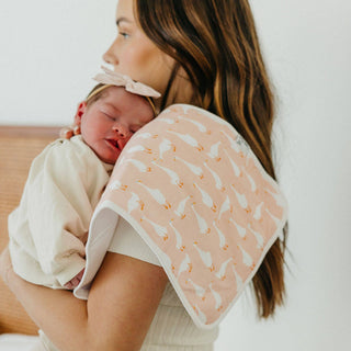 Copper Pearl Premium Burp Cloths — Goosie (Set of 3)