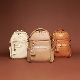 Itzy Ritzy Boss Plus™ Backpack Diaper Bag — Chai Latte