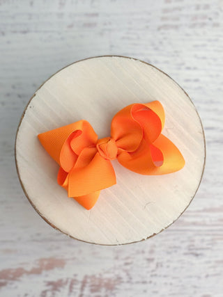 4" Essential Grosgrain Hair Bow | Clip or Headband