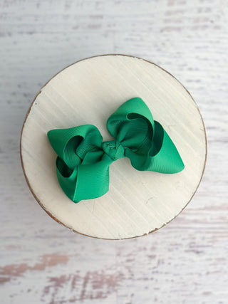 4" Essential Grosgrain Hair Bow | Clip or Headband