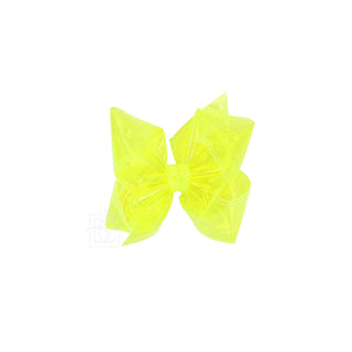 Neon Yellow Waterproof Bow