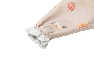 Long Sleeve Smock Bib — Farm Print