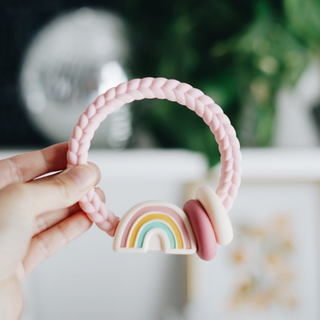 Itzy Ritzy Ritzy Rattle Silicone Teether Rattle