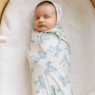 Copper Pearl Knit Swaddle Blanket — Daphne