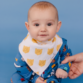 Copper Pearl Police Officer Bibs