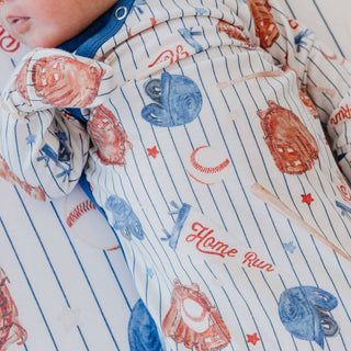 Copper Pearl All Star Newborn Knotted Gown