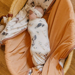 Copper Pearl Montana Swaddle