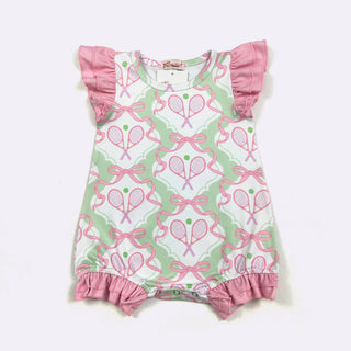 Tennis Ruffle Baby Romper