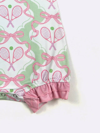 Tennis Ruffle Baby Romper