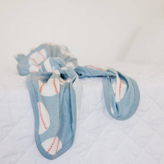 Copper Pearl Newborn Knotted Gown — Slugger