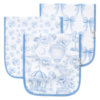 Copper Pearl Carnival Burp Cloths