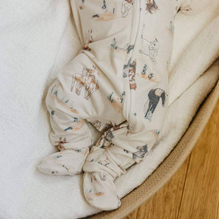 Montana Zip-Up Footie