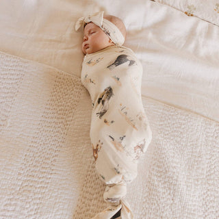 Copper Pearl Montana Swaddle