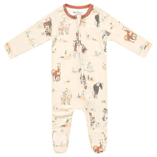 Montana Zip-Up Footie
