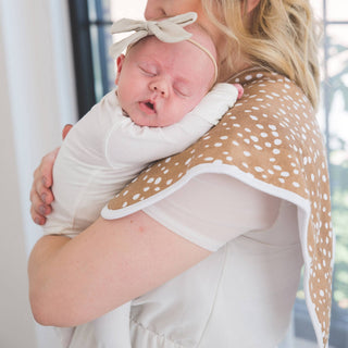 Copper Pearl Autumn Burp Cloths