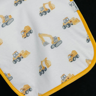 Copper Pearl Dozer Burp Cloths